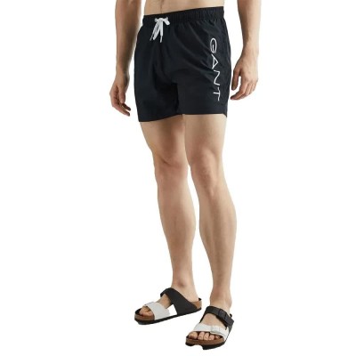 бански,гащета,мъжки,бански,костюми,gant,920006300,swimming,shorts,black,(black)