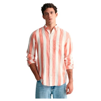 риза,с,дълъг,ръкав,мъжки,ризи,gant,bold,long,sleeve,shirt,orange