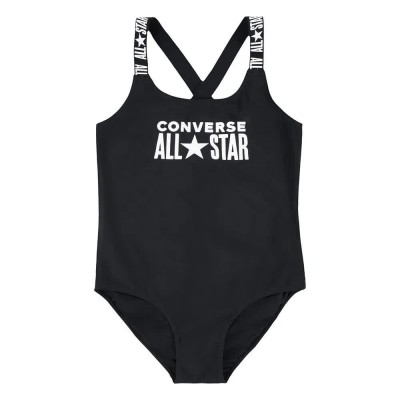 детски,бански,костюм,детски,бански,костюми,converse,kids,core,logo,swimsuit,black,(black)