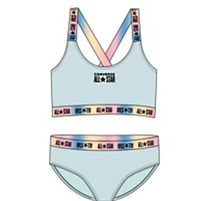 детски,бански,костюми,converse,kids,gradient,logo,bikini,blue,(aqua,mist)