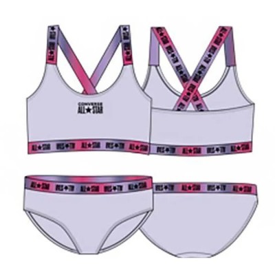 детски,бански,костюми,converse,kids,gradient,logo,bikini,purple,(vapor,violet)