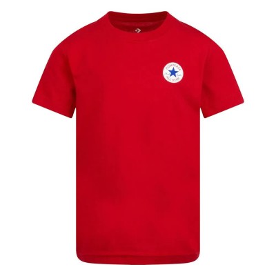 детска,тениска,мъжки,тениски,дамски,тениски,converse,kids,printed,short,sleeve,t,shirt,red,(enamel,red)