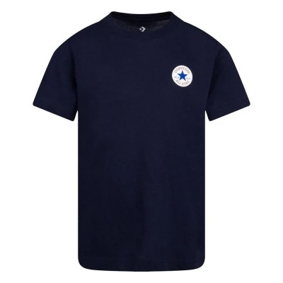 детска,тениска,мъжки,тениски,дамски,тениски,converse,kids,printed,short,sleeve,t,shirt,blue,(obsidian)