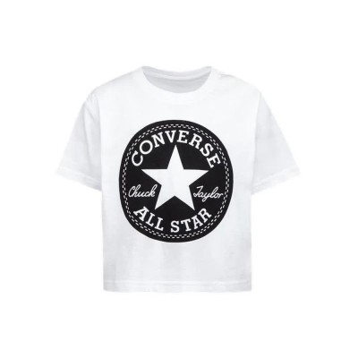 детска,тениска,мъжки,тениски,дамски,тениски,converse,kids,sig,chuck,patch,boxy,short,sleeve,t,shirt,white,(white)