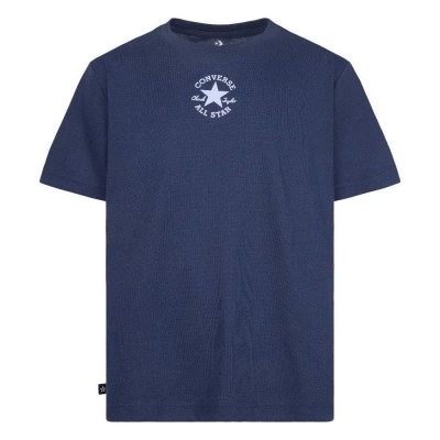детска,тениска,мъжки,тениски,дамски,тениски,converse,kids,sustainable,core,short,sleeve,t,shirt,blue,(navy)
