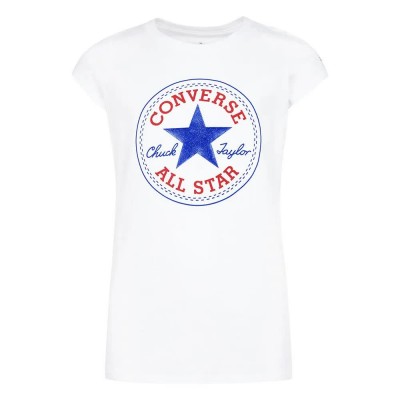 детска,тениска,мъжки,тениски,дамски,тениски,converse,kids,timels,chuck,patch,short,sleeve,t,shirt,white,(white)