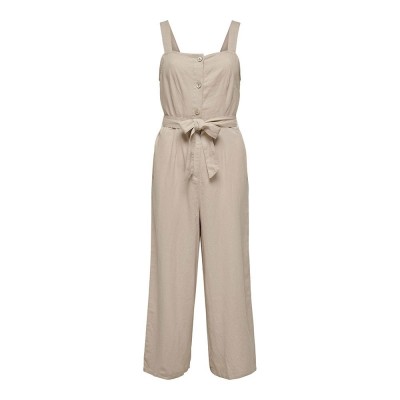 гащеризон,дамски,гащеризони,only,caro,linen,jumpsuit,beige