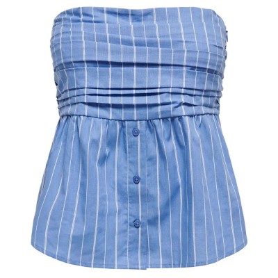 тениска,дамски,тениски,only,esie,life,sleeveless,t,shirt,blue,(blue,bonnet,stripes,esie,stripe)