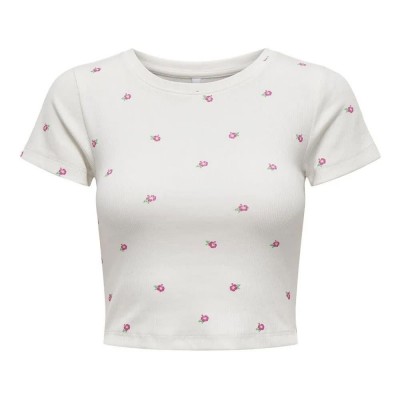 тениска,дамски,тениски,only,fenja,life,short,sleeve,t,shirt,cloud,dancer,aop,hawaii,flowers,(beige)