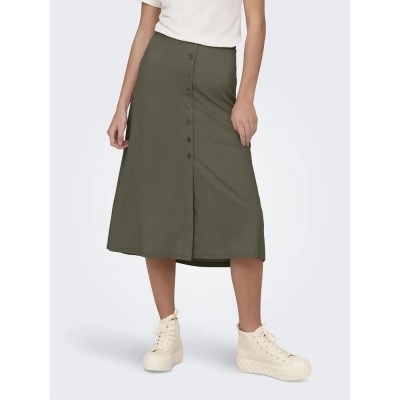 пола,дамски,поли,и,рокли,only,jany,midi,skirt,green,(kalamata)
