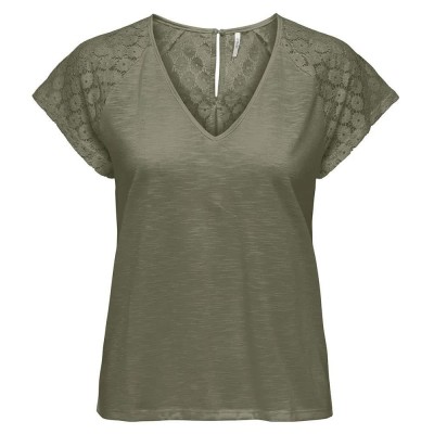 дамски,блузи,дамски,ризи,only,shiv,short,sleeve,blouse,deep,lichen,green,(green)