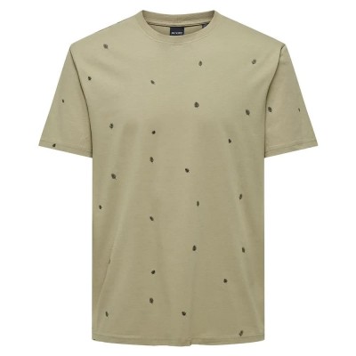 тениска,мъжки,тениски,only,&,sons,dave,reg,short,sleeve,t,shirt,beige,(chinchilla)