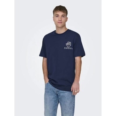 тениска,мъжки,тениски,only,&,sons,popeye,life,short,sleeve,t,shirt,navy,blazer,(blue)