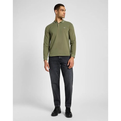мъжки,блузи,с,яка,lee,pique,long,sleeve,polo,mercantile,green