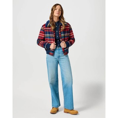 яке,дамски,якета,и,палта,wrangler,aviator,bomber,jacket,red
