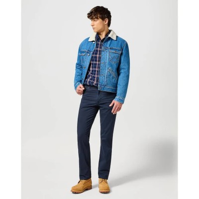дънки,мъжки,панталони,wrangler,texas,jeans,dark,navy,(blue)