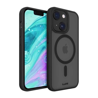 други,аксесоари,laut,huex,protect,iphone,14,phone,case,white,(black)