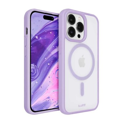 други,аксесоари,laut,huex,protect,iphone,14,pro,phone,case,clear,(lavender)