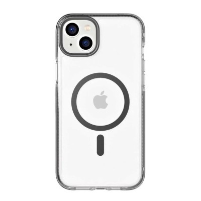 други,аксесоари,tech21,iphone,14,evo,crystal,magsafe,phone,phone,case,black,(graphite,black)