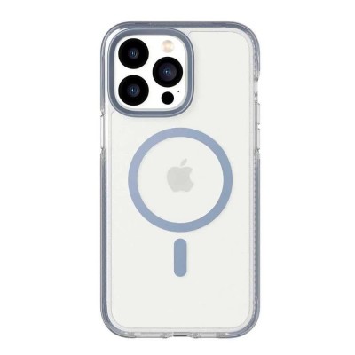други,аксесоари,tech21,iphone,14,evo,crystal,magsafe,phone,phone,case,blue,(steel,blue)