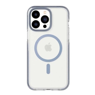 други,аксесоари,tech21,iphone,14,plus,evo,crystal,magsafe,phone,phone,case,blue,(steel,blue)