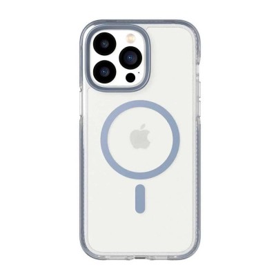 други,аксесоари,tech21,iphone,14,pro,max,evo,crystal,magsafe,phone,phone,case,blue,(steel,blue)