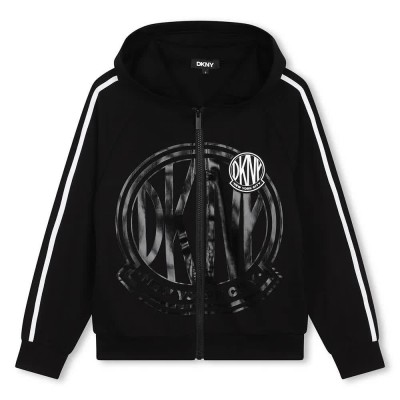 блуза,детски,блузи,dkny,d60180,sweatshirt,black,(black)