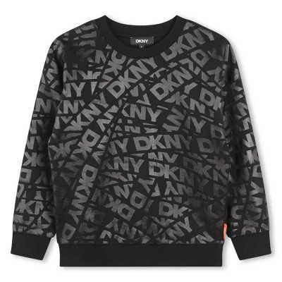 блуза,детски,блузи,dkny,d60208,sweatshirt,black,(black)