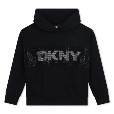 суичър,детски,блузи,dkny,d60242,hoodie,black,(black)