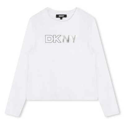 тениска,мъжки,тениски,дамски,тениски,dkny,d62037,long,sleeve,t,shirt,white,(white)