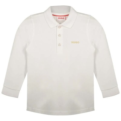 дамски,блузи,с,яка,мъжки,блузи,с,яка,hugo,g00156,long,sleeve,polo,white,(white)