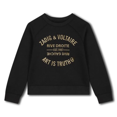 блуза,детски,блузи,zadig,&,voltaire,x60217,sweatshirt,black,(black)