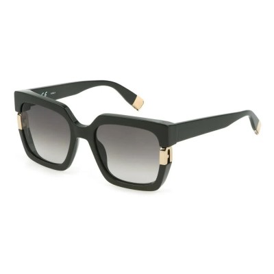 слънчеви,очила,слънчеви,очила,furla,sfu624,woman,sunglasses,shiny,full,green,(green)