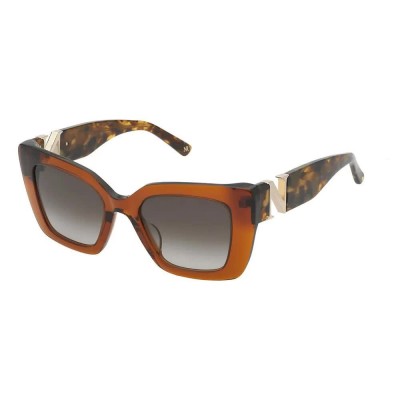 слънчеви,очила,слънчеви,очила,nina,ricci,snr378v,woman,sunglasses,shiny,transparent,brown,(brown)