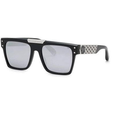 слънчеви,очила,слънчеви,очила,philipp,plein,spp080,sunglasses,shiny,black,700w,(black)