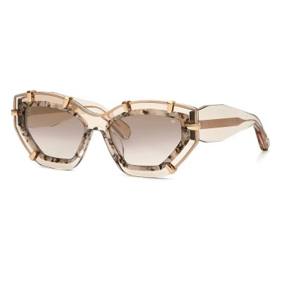 слънчеви,очила,слънчеви,очила,philipp,plein,spp099v,woman,sunglasses,shiny,transp.beige