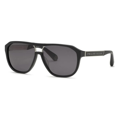 слънчеви,очила,слънчеви,очила,philipp,plein,spp118m,sunglasses,black,(matt,sandblasted,black)