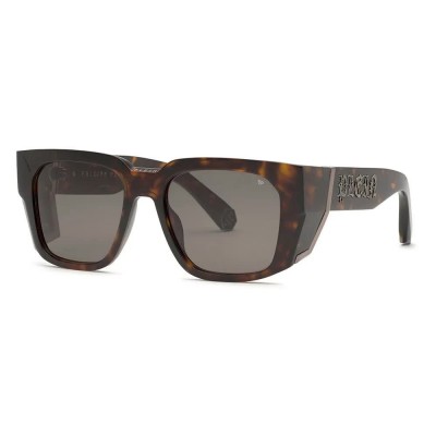 слънчеви,очила,слънчеви,очила,philipp,plein,spp130m,sunglasses,shiny,dark,havana,(brown)