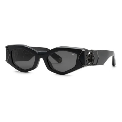 слънчеви,очила,слънчеви,очила,philipp,plein,spp136m,woman,sunglasses,shiny,black,(black)