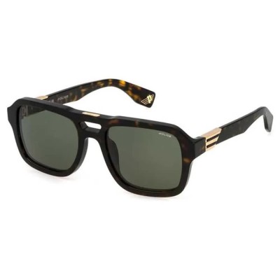 слънчеви,очила,слънчеви,очила,police,spln65,sunglasses,shiny,dark,havana,(black)