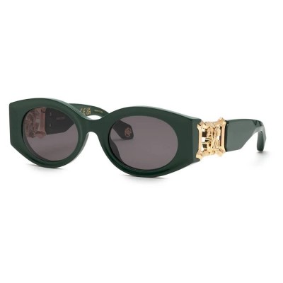 слънчеви,очила,слънчеви,очила,roberto,cavalli,src064,woman,sunglasses,shiny,full,green,(golden)