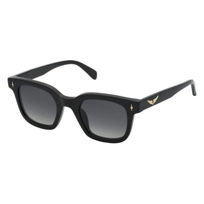 слънчеви,очила,слънчеви,очила,zadig&voltaire,szv401v,woman,sunglasses,shiny,black,(black)