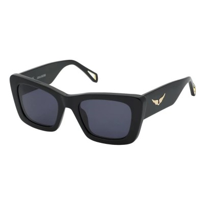слънчеви,очила,слънчеви,очила,zadig&voltaire,szv411,woman,sunglasses,black,(shiny,black)
