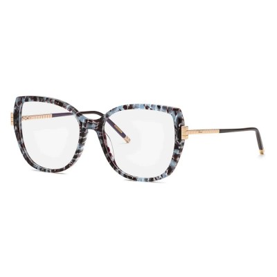 очила,chopard,vch360m,woman,glasses,blue,black,(shiny,havana+azure)
