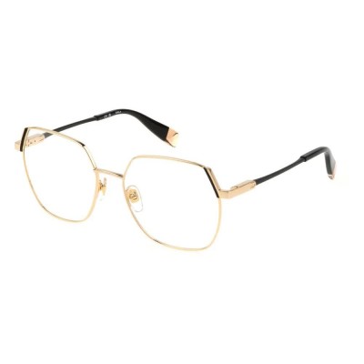 очила,furla,vfu675,woman,glasses,rose,gold,with,semi,matt,black,parts,(golden)