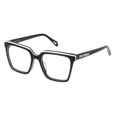 очила,just,cavalli,vjc083v,woman,glasses,black,(black,top+white+black)
