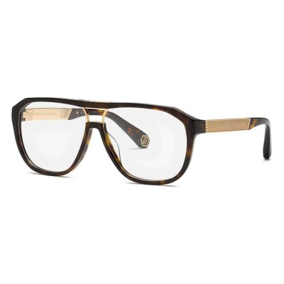 очила,philipp,plein,vpp118m,glasses,black,(shiny,dark,havana)