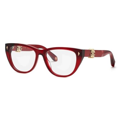 очила,roberto,cavalli,vrc045,woman,glasses,shiny,transp,dark,bordeaux,(red)