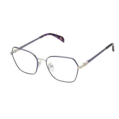 очила,tous,vto463,woman,glasses,shiny,rose,gold,w,violet,parts