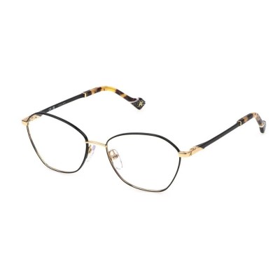 очила,yalea,vya136,woman,glasses,black,(sh.rose,gold,w,black,parts)